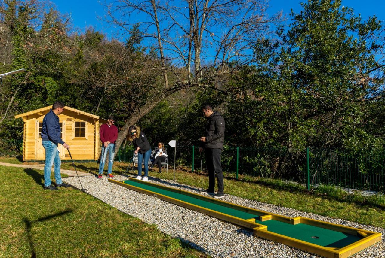 Villa Altavista - Seaview & Relax With Heated Pool & Minigolf Опатия Екстериор снимка