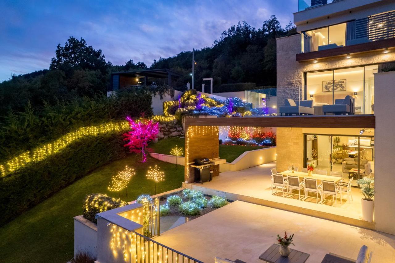 Villa Altavista - Seaview & Relax With Heated Pool & Minigolf Опатия Екстериор снимка